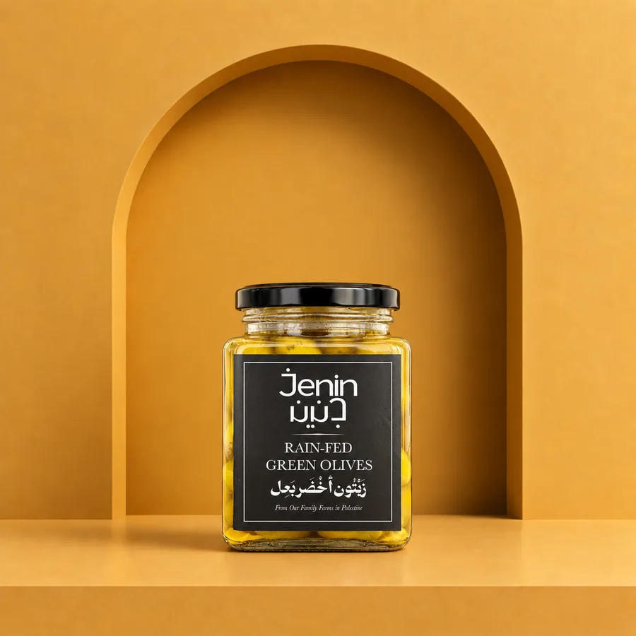 Rain-Fed Green Olives
